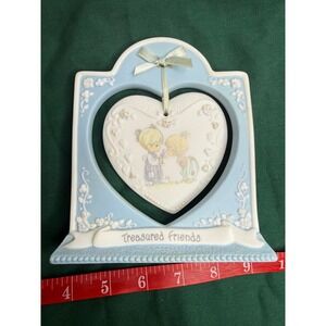 Precious Moments Treasured Friends Heart Shaped Hanging‎ Ornament Decoration